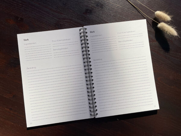 Recepten Invulboek De smaak van thuis - Afbeelding 3